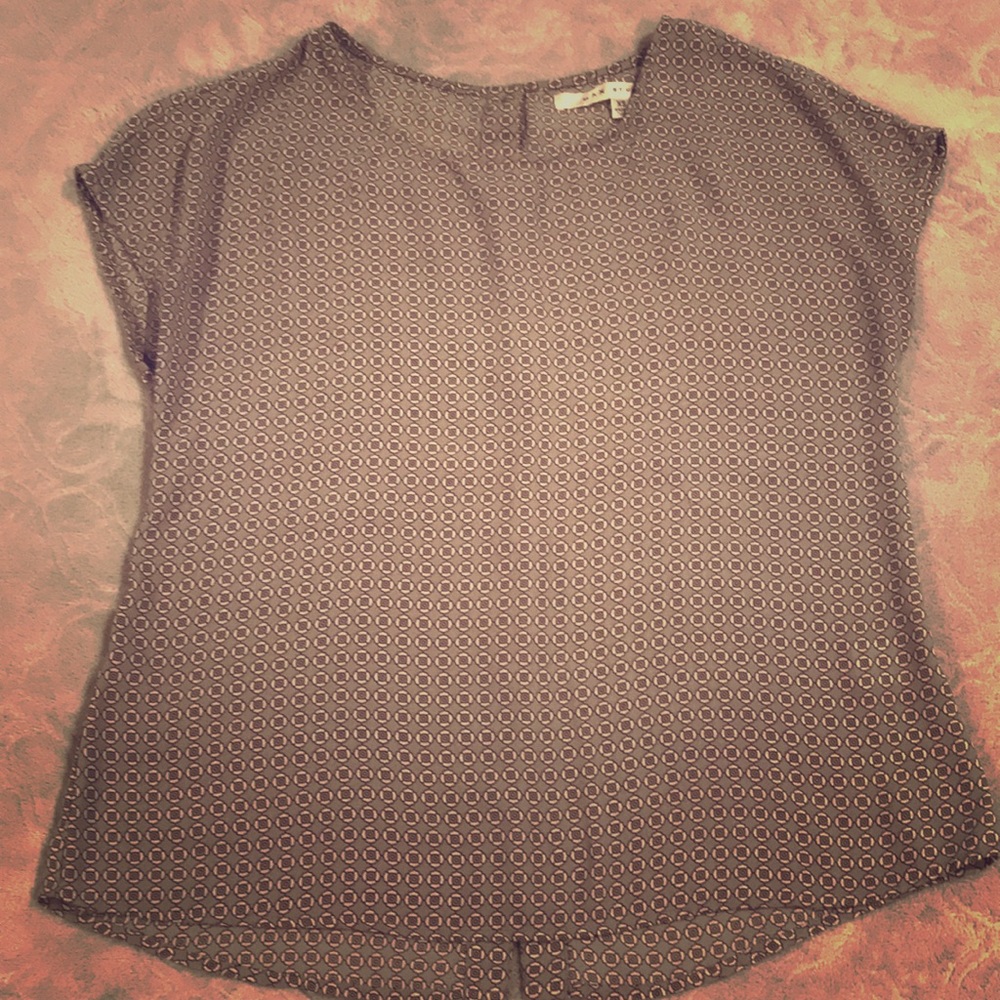 MAX STUDIO flower pattern blouse